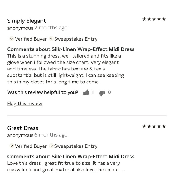 Banana republic silk linen dress - Picture 7 of 9